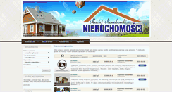 Desktop Screenshot of nieruchomosci-nowakowski.pl